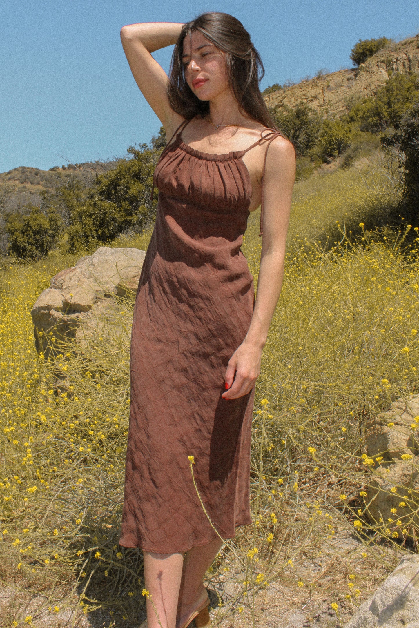 Mara Dress /Umber